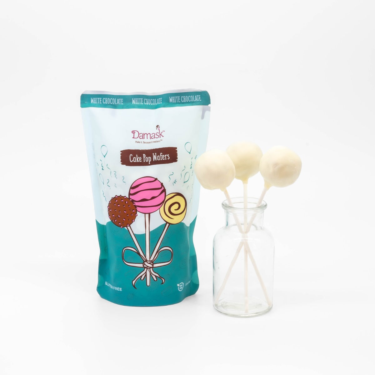 Gluten-Free Raspberry Cake Pop Baking Kit