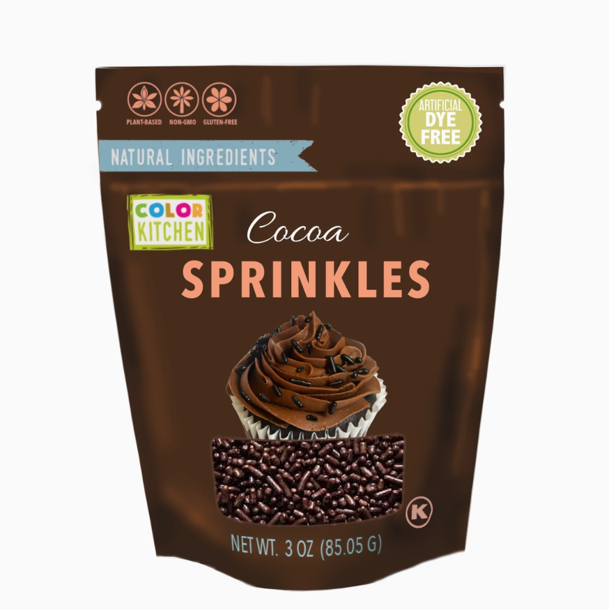 All-Natural Dark Cocoa Sprinkles